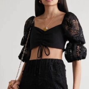 WAIMARI SET : Corsario Crop Top Size XS + Coquillage Pants size XS